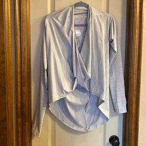 Zyia cross front drape top